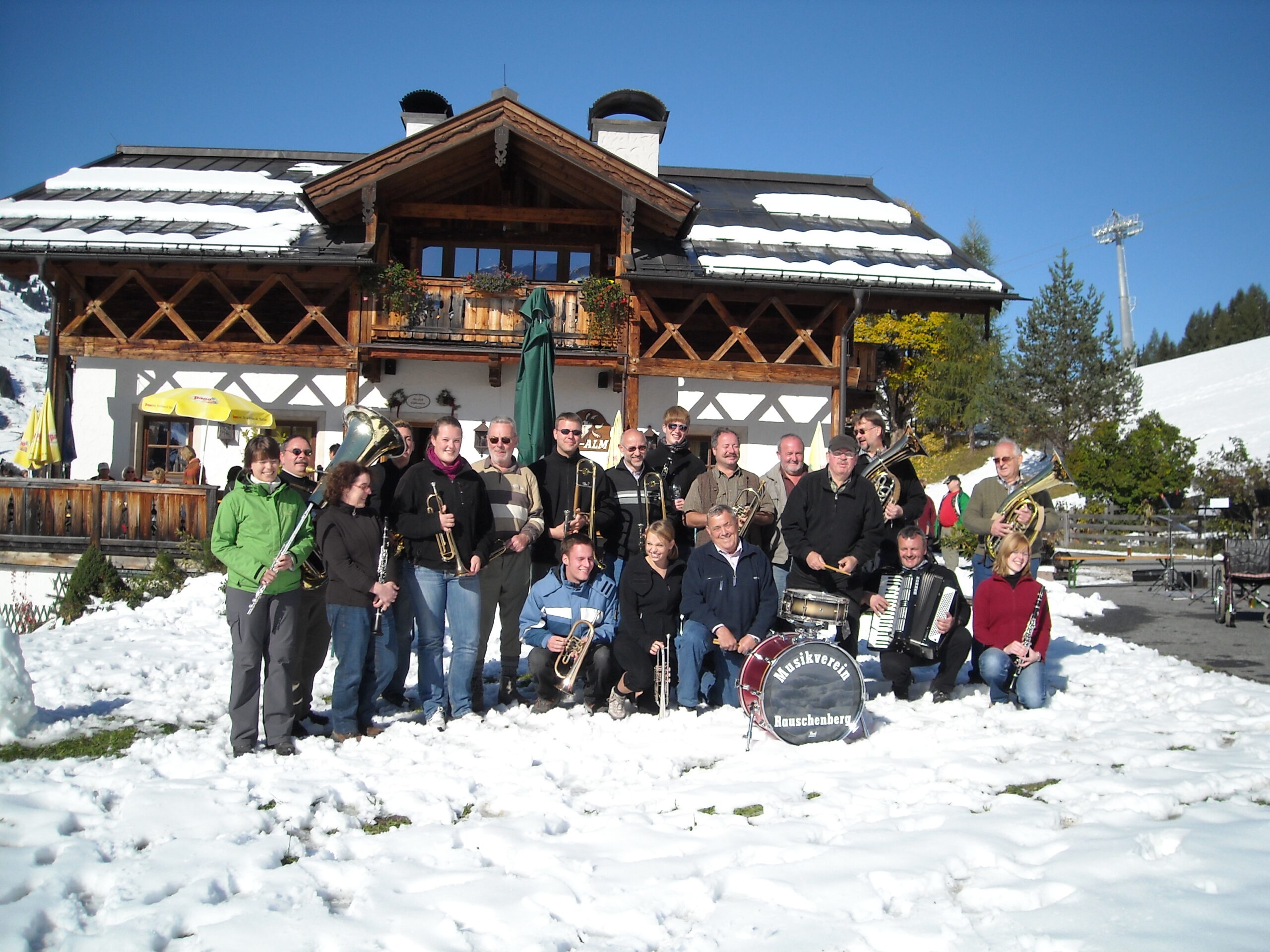 Fahrt im Jubiläumsjahr 2008 nach Saalbach-Hinterglemm