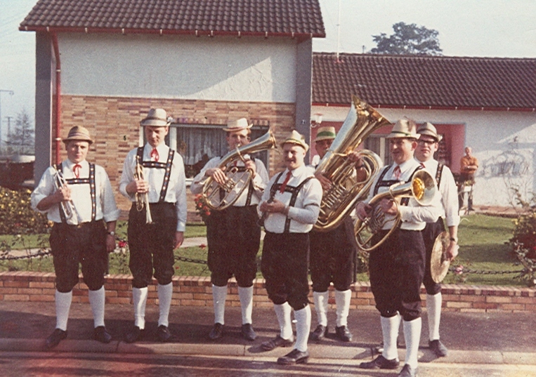 1969 zum ersten Mal in Kniebundhosen in Zell-Romrod